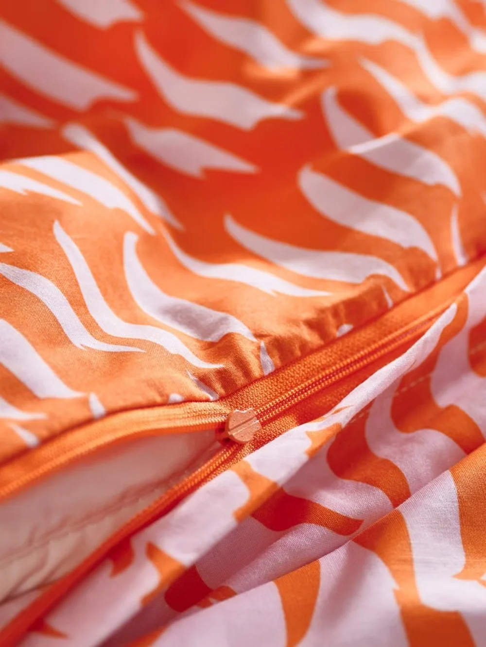 Orange Tiger Duvet Cover Set & Tiger Cushion or 3 Hand Puppets
